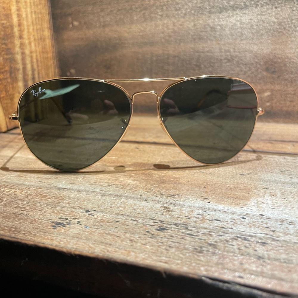 Brand new Ray Ban Aviators, G15 lenses.